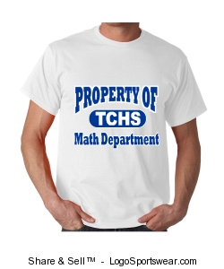 TCHS Math Department T-Shirt Design Zoom